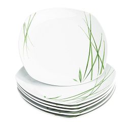 Mäser 6dílná sada mělkých talířů Delia, 25 cm
