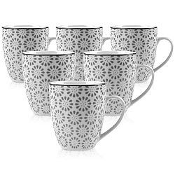 Mäser Sada porcelánových hrnků ORNATE, 6 ks