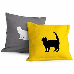 Matějovský Povlak na polštářek Deluxe Miau, 40 x 40 