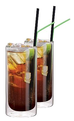 Maxxo 2dílná sada termo sklenic na Cuba libre