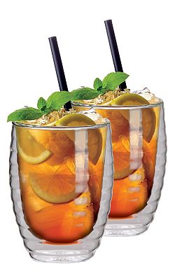 Maxxo 2dílná sada termo sklenice Ice tea