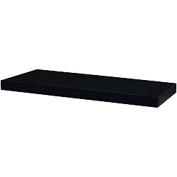 Nástěnná polička 60 cm, černá