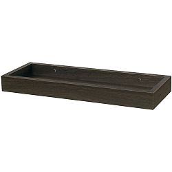 Nástěnná polička Ořech, 40 cm