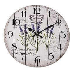 Nástěnné hodiny Violet, 34 cm