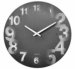Nextime 3077zw 3D nástěnné hodiny