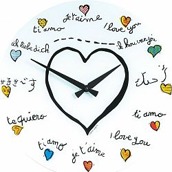 Nextime Loving you 8030 nástěnné hodiny 