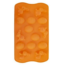 Orion Forma silikon JARNÍ 27x15,5 cm ORANŽOVÁ 