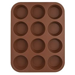 Orion Forma silikon MUFFINY 12 HNĚDÁ 