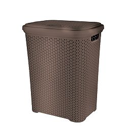 Orion Koš na špinavé prádlo RATAN HOBBY, hnědá, 
