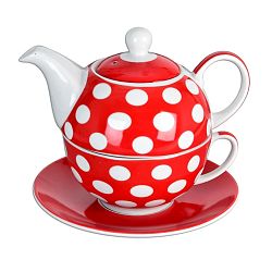 Orion Porcelánová konvička se šálkem Puntík