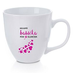 Orion Porcelánový hrnek NEJLEPŠÍ BABIČKA, 470 ml 