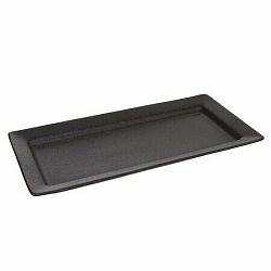 ORION Porcelánový tác Black, 30 x 14 cm 