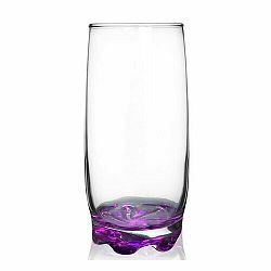 Orion Sada barevných sklenic Adora 370 ml, 6 ks