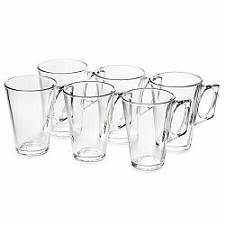 Orion Sada skleněných hrnků 280 ml, 6 ks