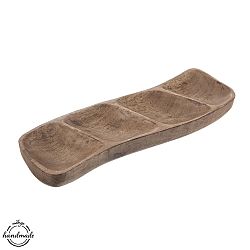 Orion Servírovací miska Mango delěná, 35,5 x 11 cm