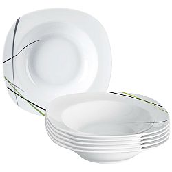 Orion Talíř porc. GREEN hran.hluboký 