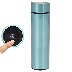 Orion Termoska nerez 0,45 l s teploměrem MODRÁ 