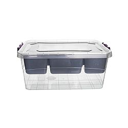 Orion Úložný box s víkem a přihrádkami, 13 l, 13 l