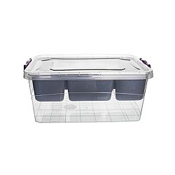 Orion Úložný box s víkem a přihrádkami, 20 l