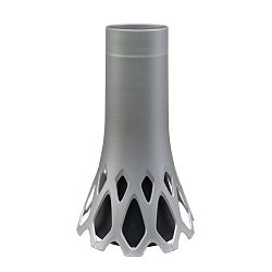 Plastia Váza hřbitovní 1,3l stříbrná