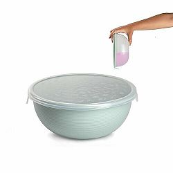 Plastová mísa s víkem neprůhledná 1 l, 17 cm