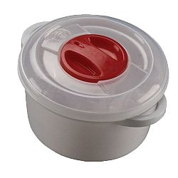 Plastový hrnec do mikrovlnné trouby 3 l, 3 l
