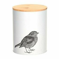 Plechová dóza Bird, 11 x 14,5 cm