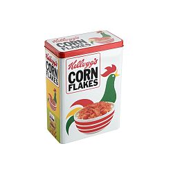 Plechová dóza Cornflakes, 17,6 x 9,6 x 24,7 cm
