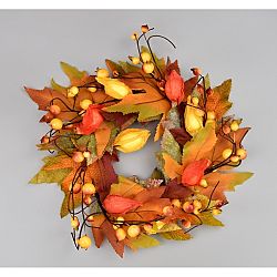 Podzimní věneček Berry, 25 cm