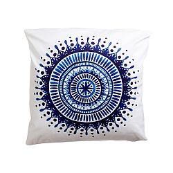 Polštářek Blue mandla, 40 x 40 cm