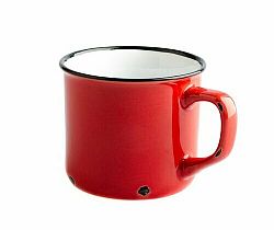 Porcelánový hrnek 230 ml, červená