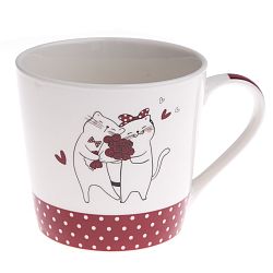 Porcelánový hrnek Cutie Cats, 400 ml