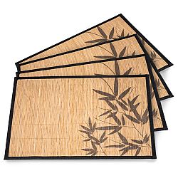Prostírání Bamboo Leaves, 30 x 45 cm, sada 4 ks
