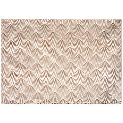 Prostírání Velvet Scale béžová, 33 x 45 cm