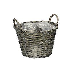 Proutěný obal na květináč Green garden, pr. 23 cm