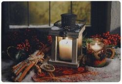 Rohožka Christmas Lantern, 38 x 58 cm