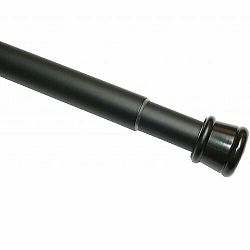 Rozpěrná tyč 26/23 mm černá mat, 60 - 110 cm