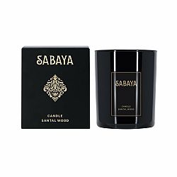 Sabaya Sójová svíčka Santalové dřevo, 175 g