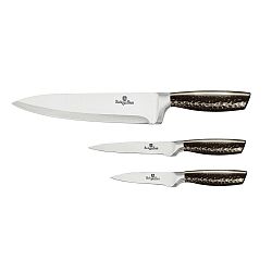 Sada nožů nerez 3 ks Carbon PRO Line BlackSmith