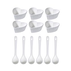 Sada porcelánových misek Hearth, 12 dílů