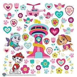 Samolepící dekorace Paw Patrol Be Happy, 30 x 30 cm