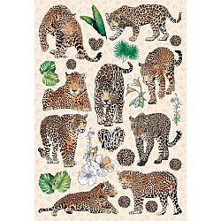 Samolepící dekorace Tigers, 42,5 x 65 cm