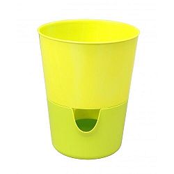 Samozavlažovací květináč Rosmarin, zelená, Plastia