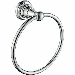 SAPHO 1317-06 Diamond držák ručníků kruh, stříbrná