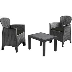 Set zahradního nábytku Akita, 3 ks