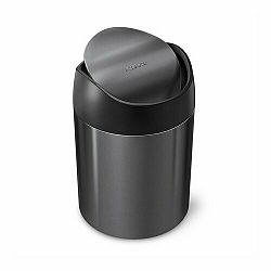 Simplehuman Odpadový koš na stůl MINI 1,5 l, černá