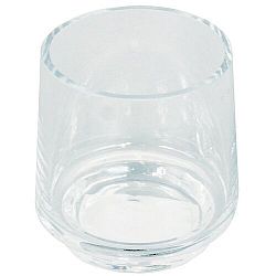 Skleněná váza Champlitte čirá, 12,5 cm