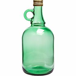 Skleněný demižon,1 l, zelená