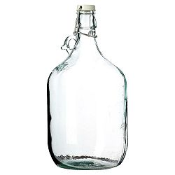 Skleněný demižon s clip uzávěrem Galon, 5 l