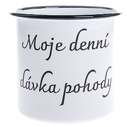Smaltový hrnek 